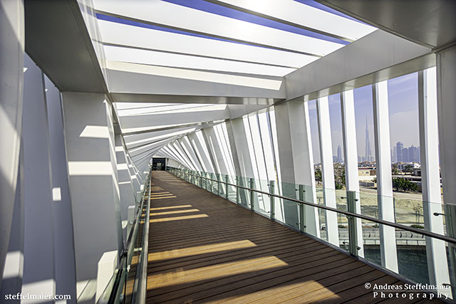 Dubai Water Canal FootBridge Andreas Steffelmaier Photography
